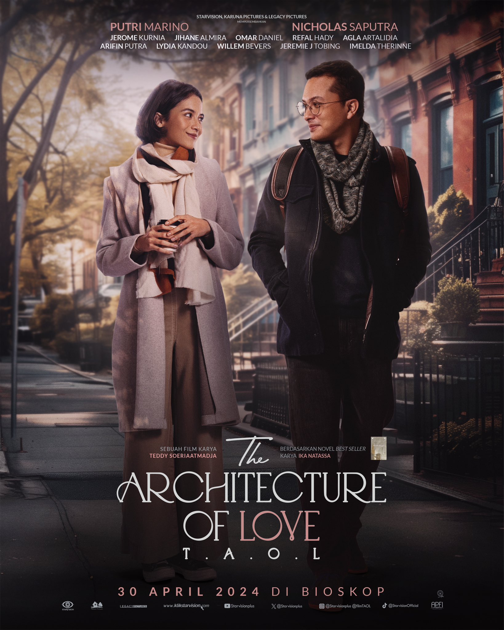 The Architecture of Love : Film Drama Romantis Indonesia.